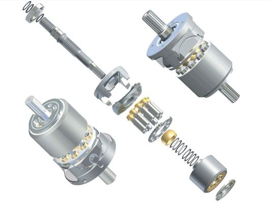 ซื้อ ชิ้นส่วนมอเตอร์ปั๊มไฮดรอลิกสำหรับเครื่องจักรก่อสร้าง NV172 NV210 NV270 NV237 การผลิตออนไลน์